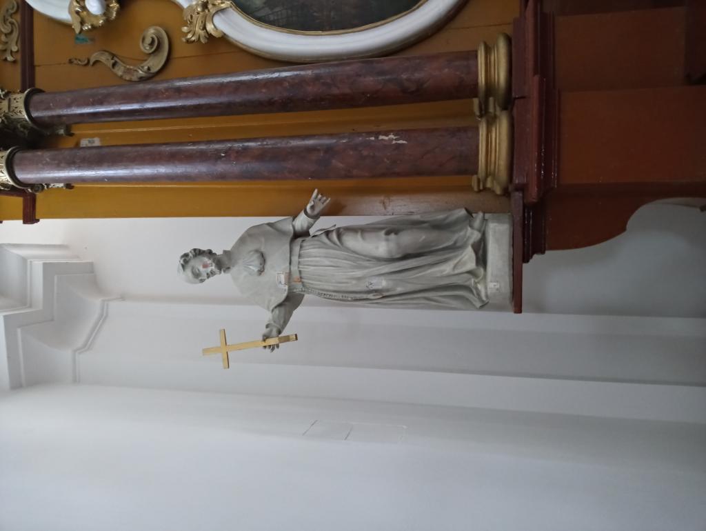Szent Jakab szobor Kisorosziban