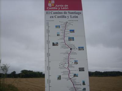 Camino térkép