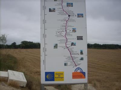 Caminos térkép