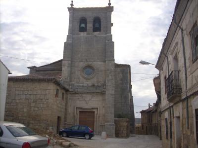 Castrojeriz kisváros/ középkori templom/