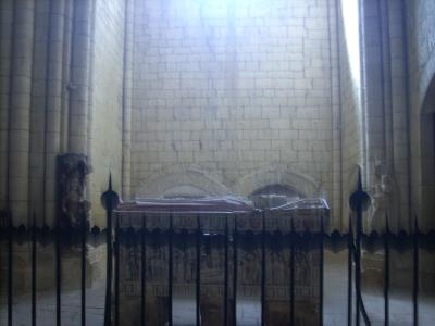 Villalcazar De Sirga/Santa Maria la Blanca ide van temetve Felipe herceg öccse X.Alfonz(Bölcs) és templomos lovag élt:1229-1274.