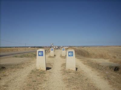 Camino út/forróság /időpont: 13-óra/