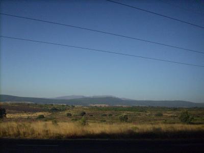 Camino út/ a hegyek/