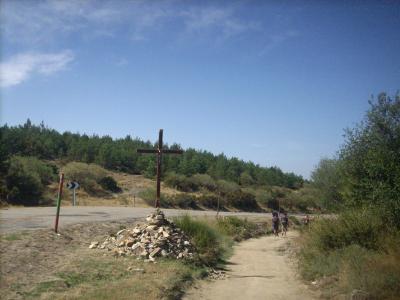 Ezen a részen már megjelentek az úri (német)zarándok turisták/