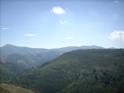 Camino út /útban a Cebreiro-ra/