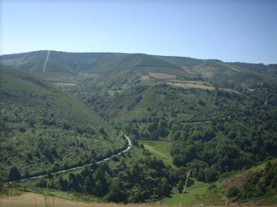 Camino út/ útban a Cebreiro-ra/