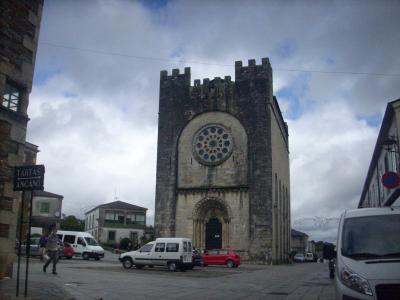Camino út/ Portomarin/ Iglesia de San Nicolas/középkori templom/