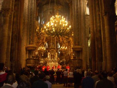 Camino út/Santiago Compostela/