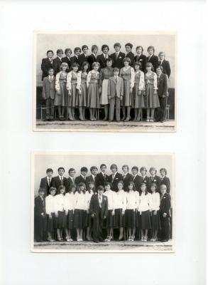 Ballagó osztályok 1980-ban