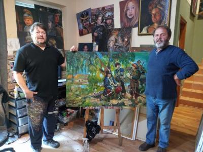 II. Rákóczi Ferenc a dányi tónál