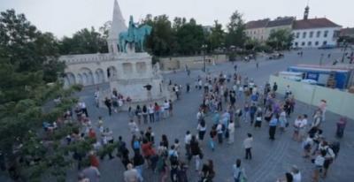 Kodály Zoltan flashmob.