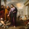 Jézus bénát gyógyít a Betezsda fürdőben