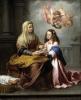 Murillo: Szent Anna tanítja Máriát